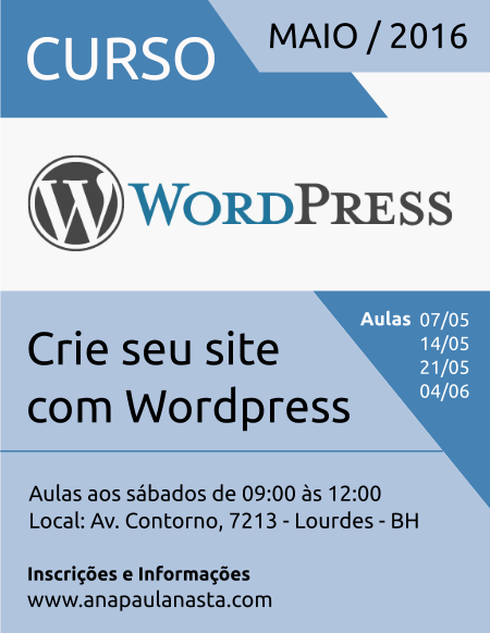 Curso de Wordpress em Belo Horizonte BH