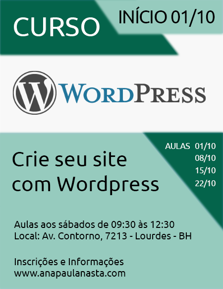 Curso de Wordpress em Belo Horizonte